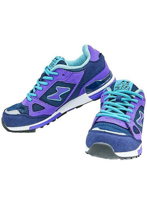Цветные всесезонные кроссовки 5088 сине-фиолетовый, (06428005) Health