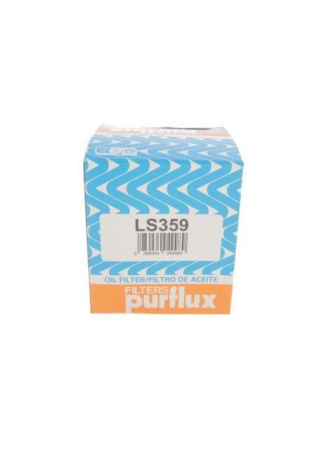Фильтр масляный Toyota Camry -06/Celica -94/ Land Cruiser 4.0-4.7 98 LS359 RU63 Purflux (345756224)
