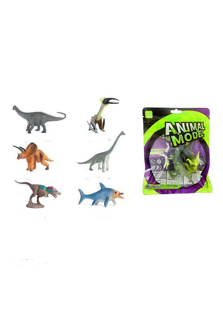 Набор игровых фигурок "Динозавры", 6 штук, 7 см (813) MIC (362430358)