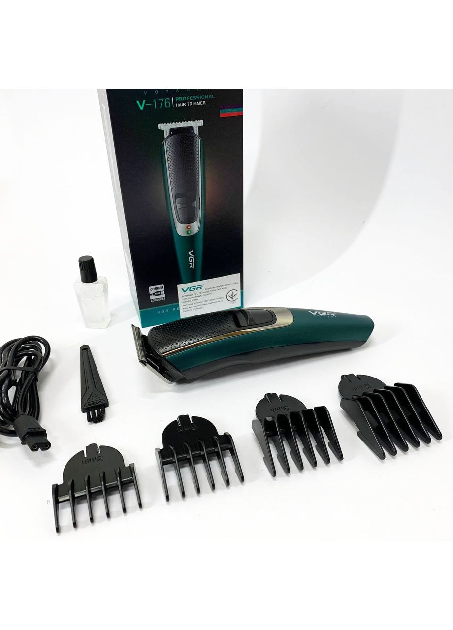 Триммер для бороды и волос V-176 от USB, Профессиональный триммер для стрижки VGR (364665468)