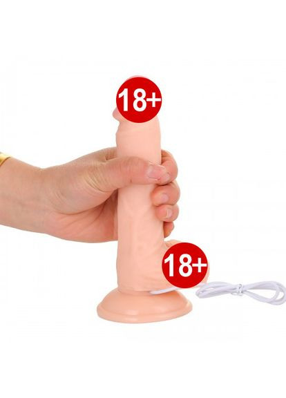 Вибратор фаллос Tornado L 240*175 мм фаллоимитатор с вращением на присоске вагинальный анальный Lovetoy (303885665)