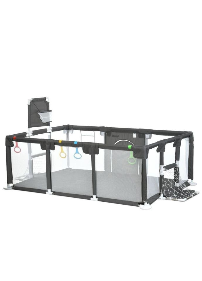 Детский манеж MR 1338-G, с баскетбольным кольцом. No Brand (362569020)