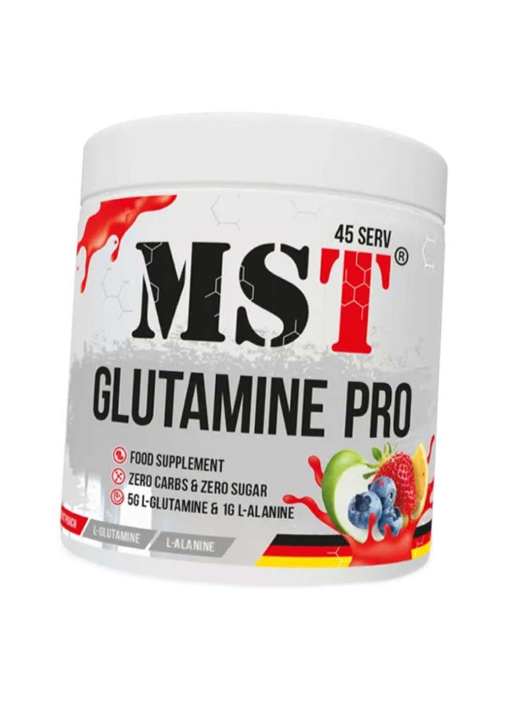 Глютамін та аланін Glutamine Pro 315г Фруктовий пунш MST (285794002)