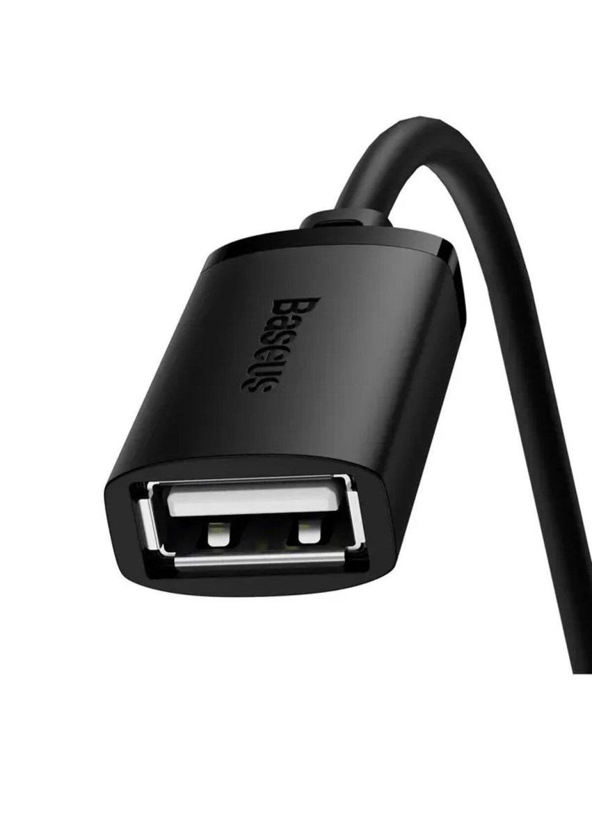 Кабель-удлинитель AirJoy Series USB2.0 Extension Cable 1.5m Cluster Black Baseus (335808023)
