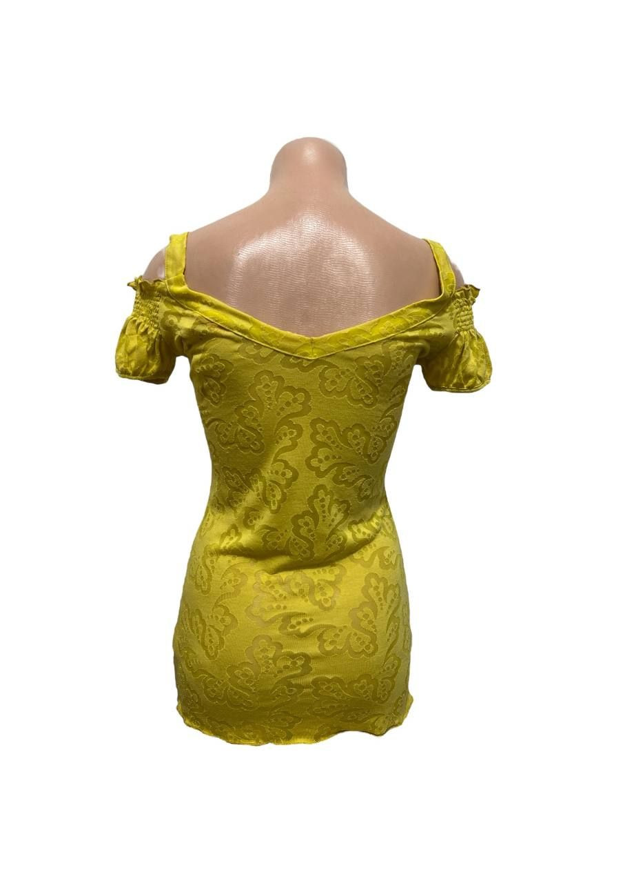 Майка Желтый Face to Face — 324884278