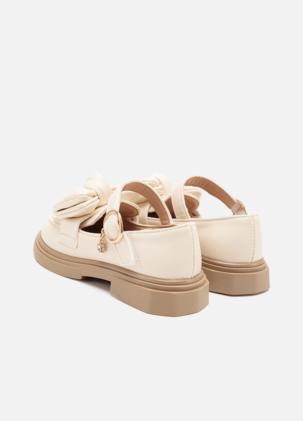 Туфлі на каблуку для дівчинки колір молочний CB-00268006 Yuki (319128367)