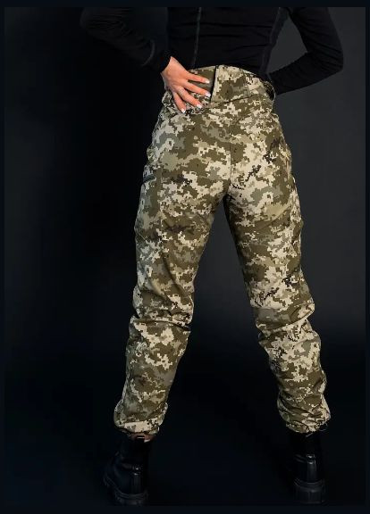 Жіночі тактичні штани Softshell на флісі Melgo (305069570)