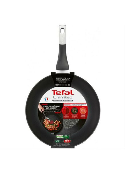 Сковорода Вок Unlimited 28 см Black (G2551972) Tefal (306528288)