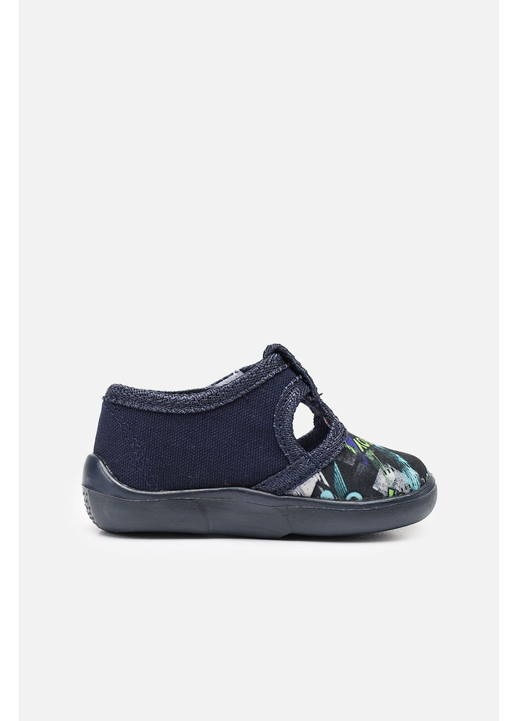 Капці домашні для хлопчика колір темно-синій ЦБ-00283695 Vitaliya (356116865)