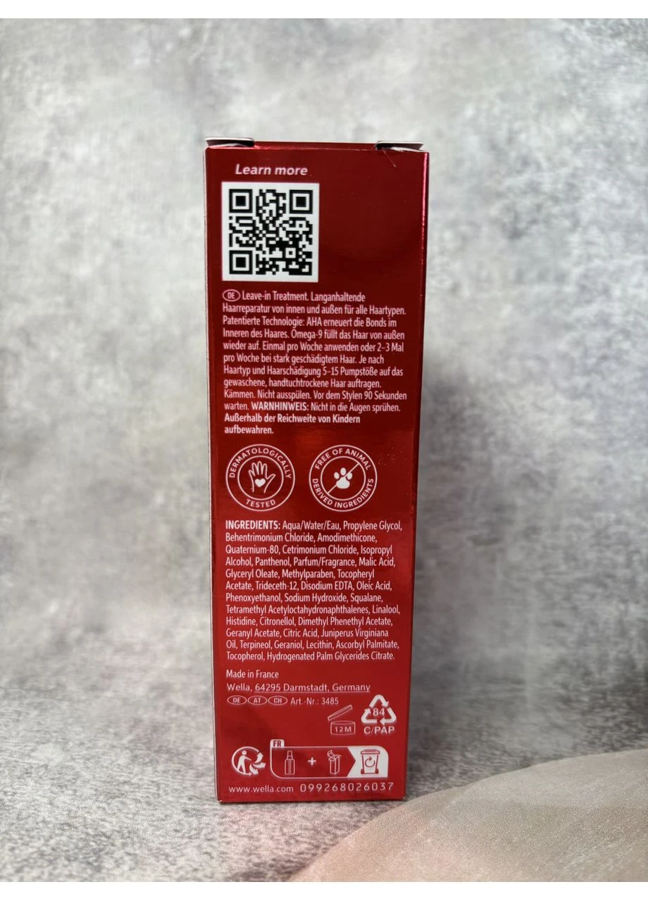 Оригинал Спрей сыворотка для волос professionals ultimate repair miracle hair rescue, 30 мл Wella (399935043)