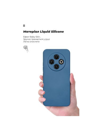 Чохол до мобільного телефона ICON Tecno Spark 30C 4G (kl5) Camera cover Dark Blue (ARM81204) ArmorStandart ICON Tecno Spark 30C 4G (kl5) Camera cover Dark Bl (364549335)