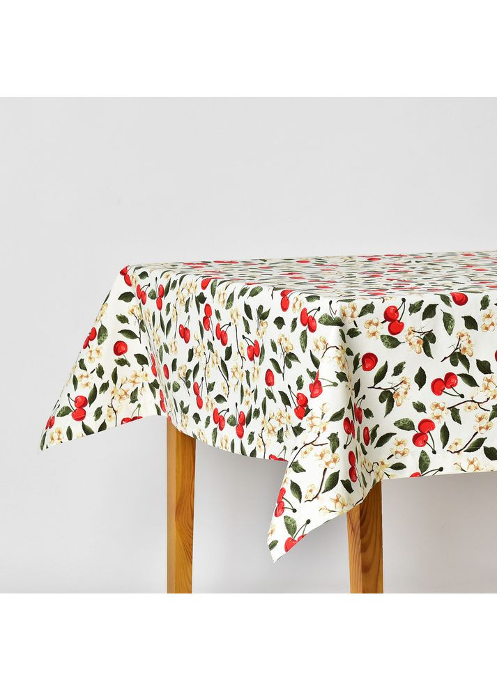 Скатерть с водоотталкивающей пропиткой 140х170 см хлопок вишня IDEIA (366670150)