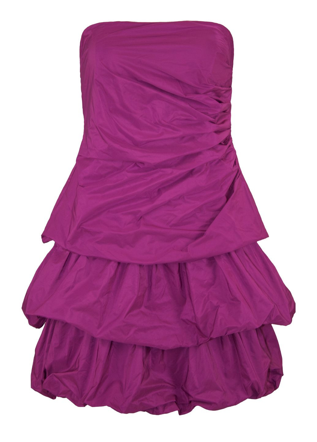Фиолетовое праздничный, коктейльное, вечернее женское мини платье с открытыми плечами с открытыми плечами, бандо, клеш, с юбкой-солнце, с пышной юбкой, с открытой спиной Vera Mont однотонное