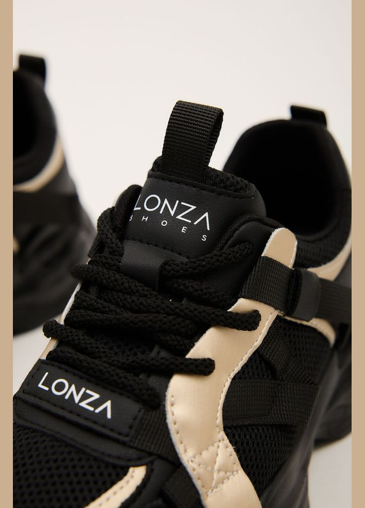 Черные демисезонные кроссовки 182698 Lonza