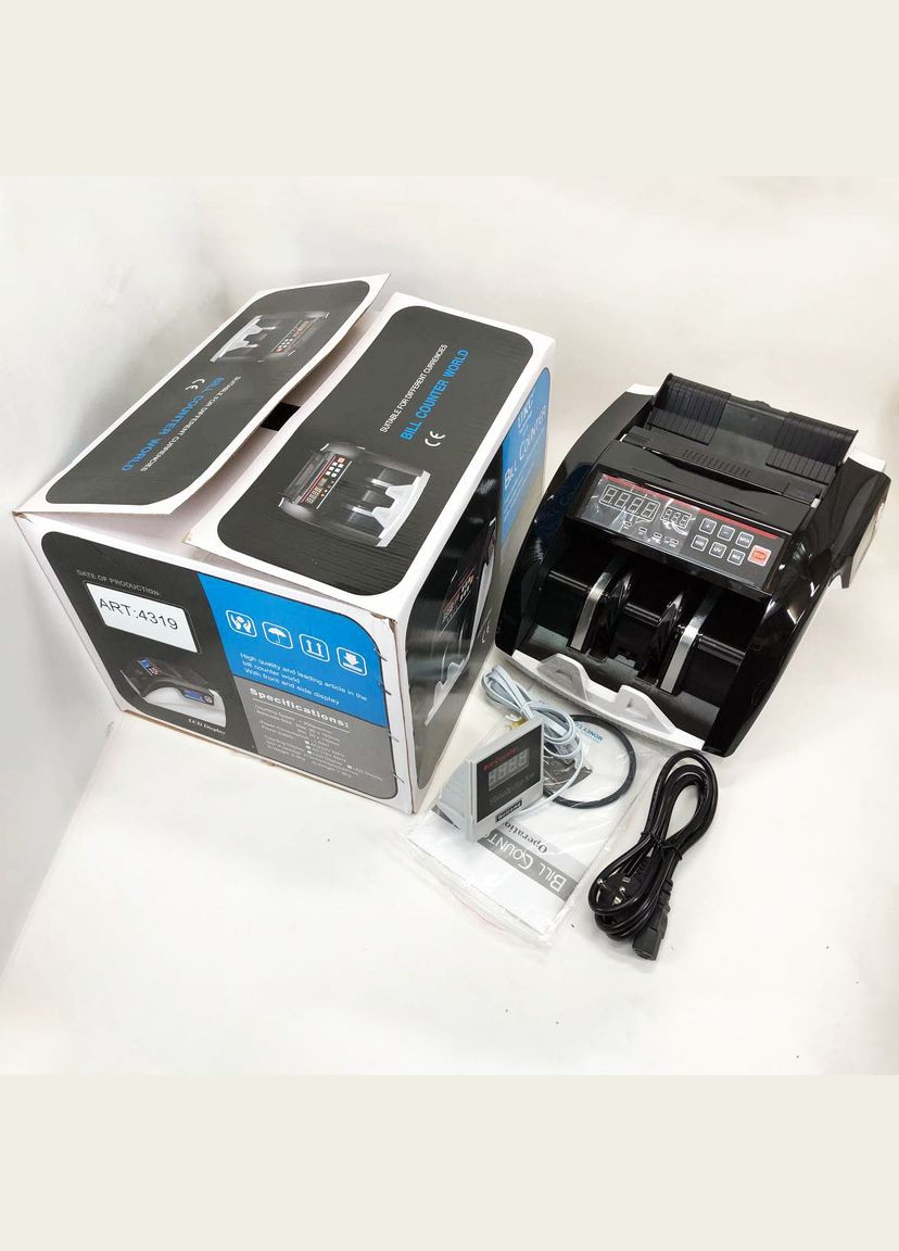 Счет для денег Bill Counter UV MG 5800 детектор валют + Внешний дисплей, счетчик банкнот UKC (364665058)