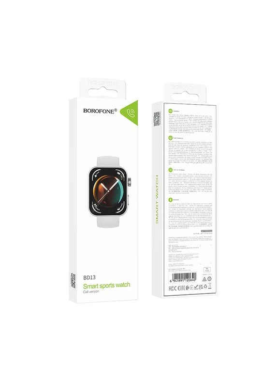 Смарт-годинник BD13 42mm. 230 mAh. Smart sports watch (call version) Borofone (392144518)