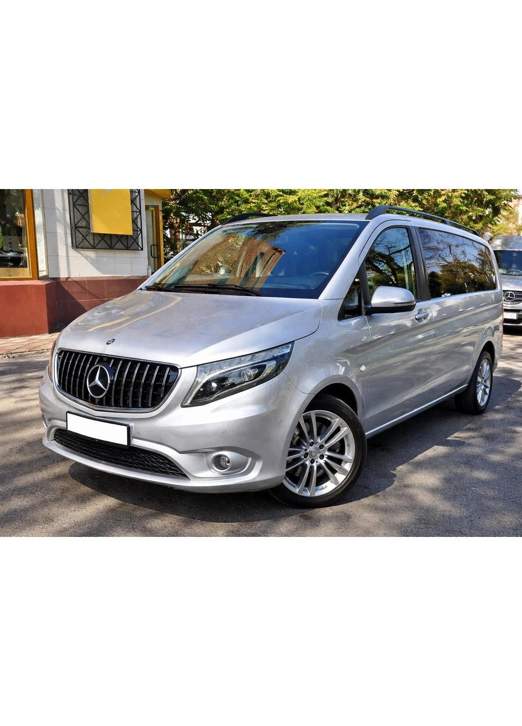 Передня решітка GT Panamericana Chrome (2014-2023 для W447) для Mercedes /V-class W447 2014- рр Vito (389790209)