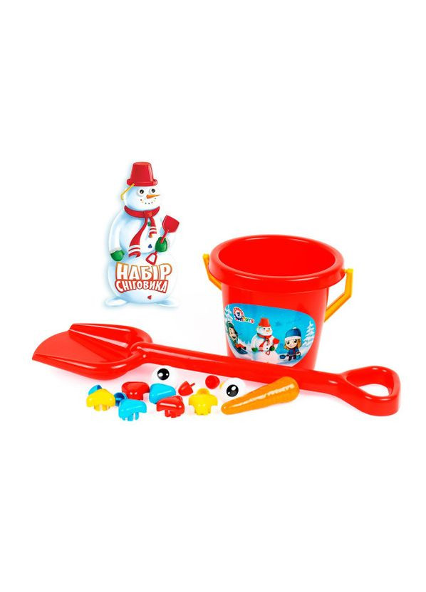 Игрушка Набор для снеговика зимняя игрушка для детей комплект для создания снеговика ТехноК (372803573)