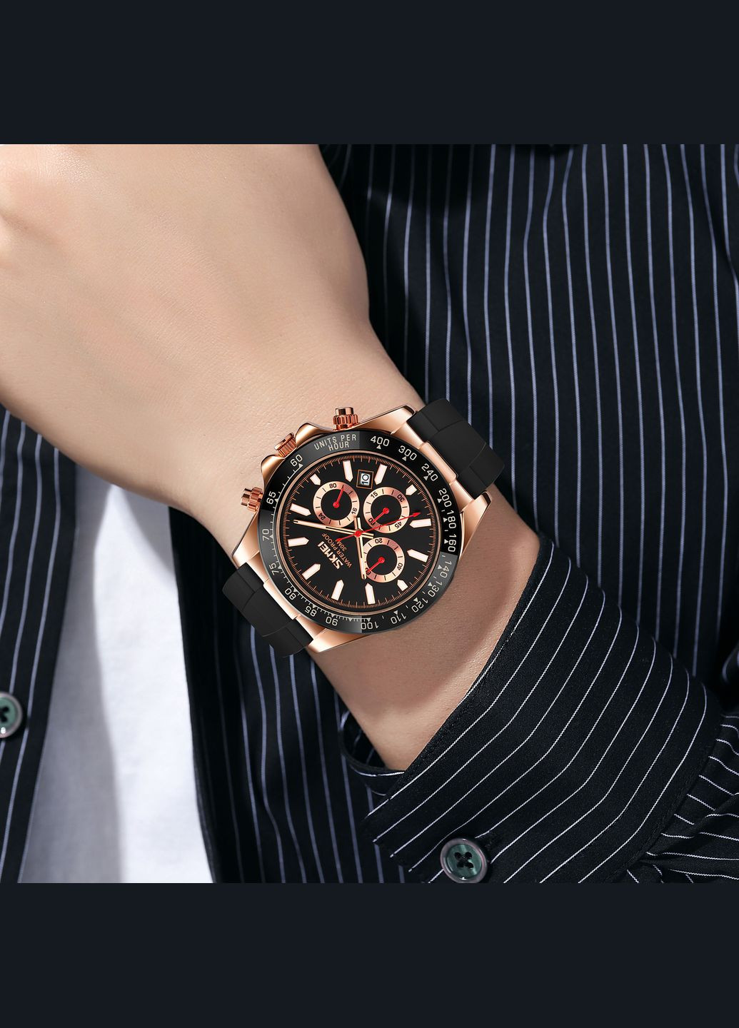 9275RGBK Rose Gold-Black Skmei (372942742)