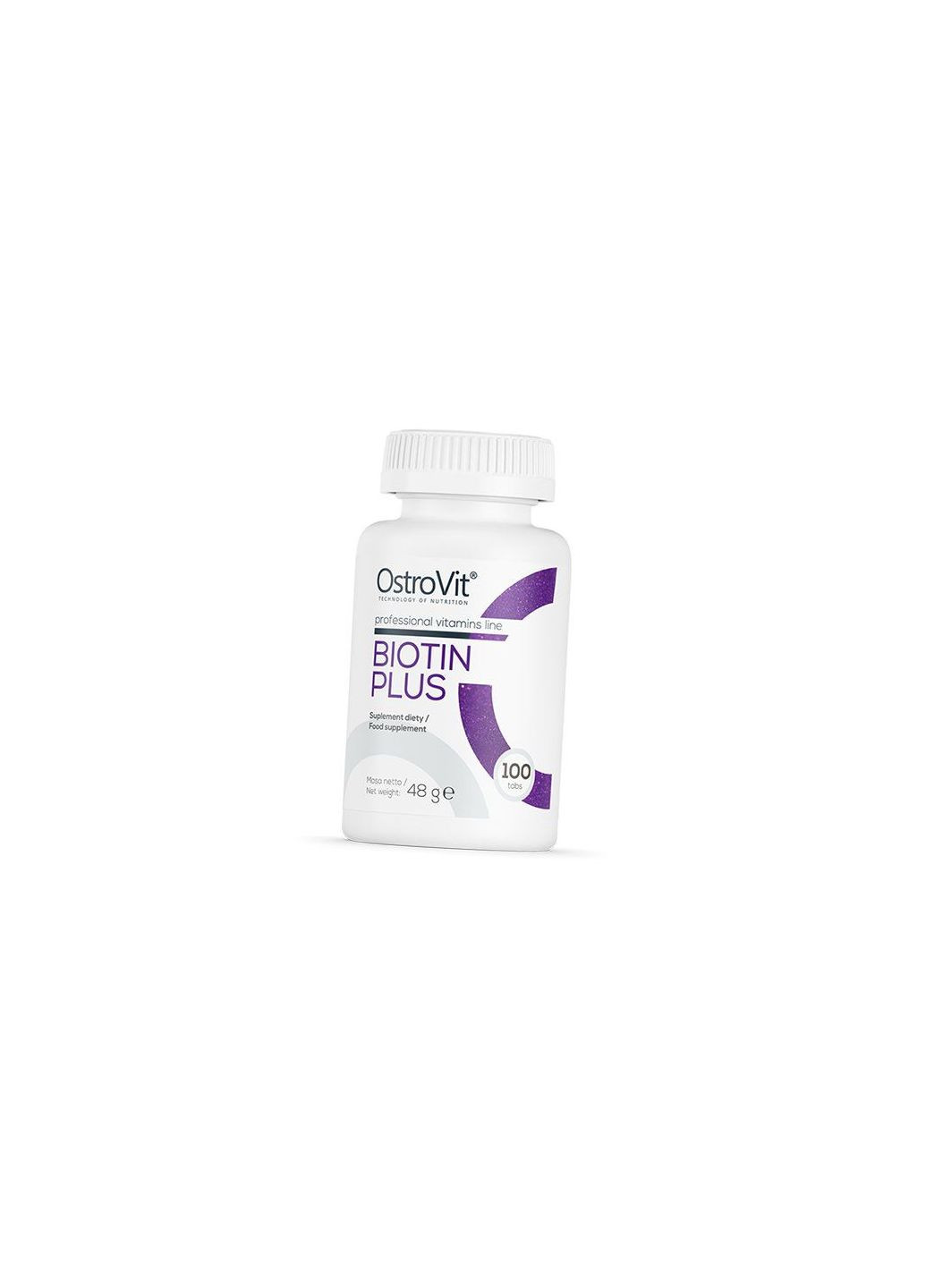 Биотин Плюс, Biotin Plus, 100таб (36250048) Ostrovit (293254790)