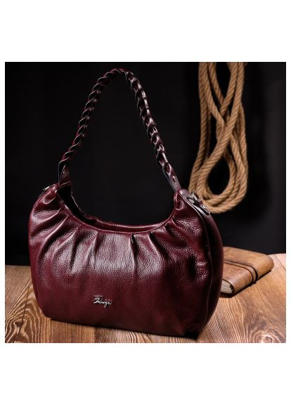 Сумка Кожаная Бордовая (20839) Karya Шкіряна Бордова (364660463)