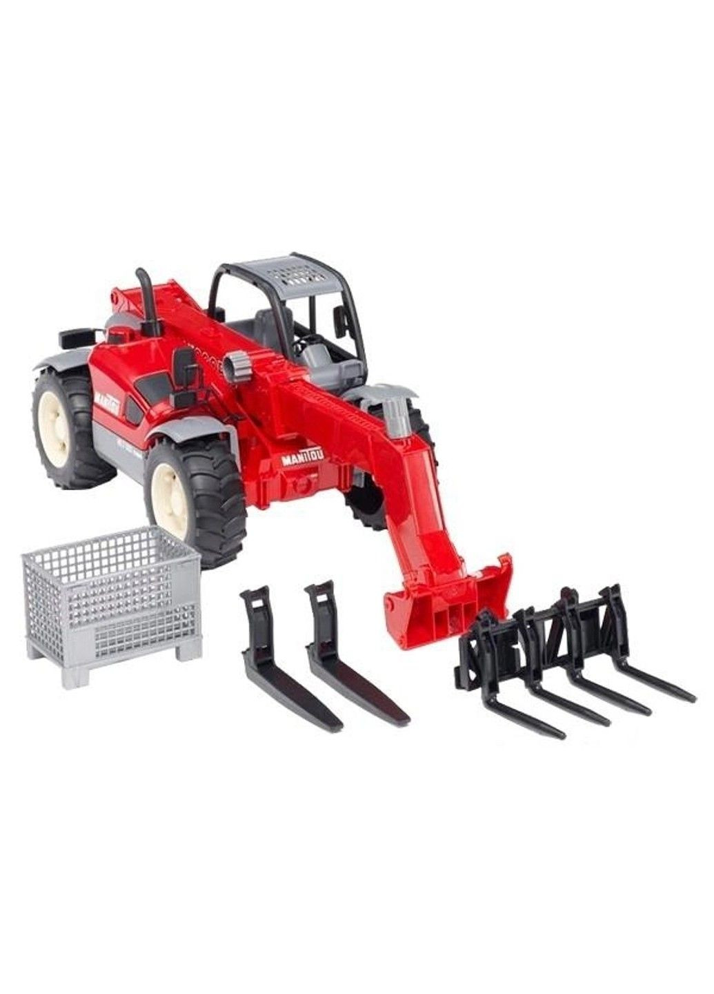 Модель Дорожній навантажувач з телескопічною стрілою MRT 2150 та аксесуарами 1:16 (02129) Bruder (333709145)