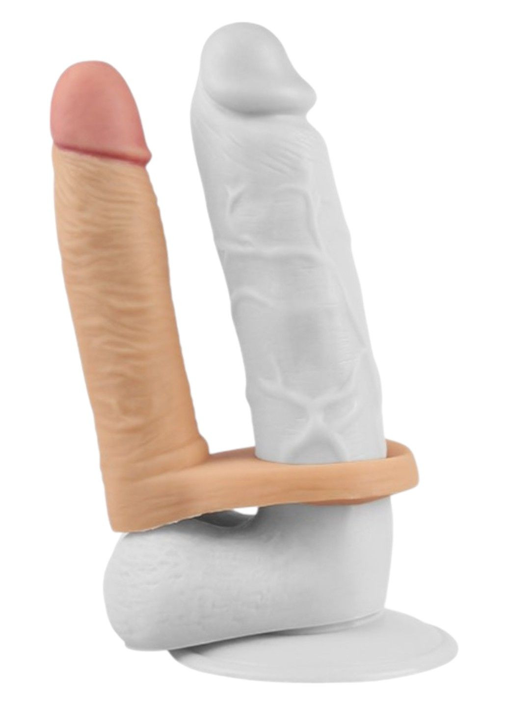 Страпон насадка на пенис для двойного проникновения "5.8" The Ultra Soft Double" Lovetoy (303355020)