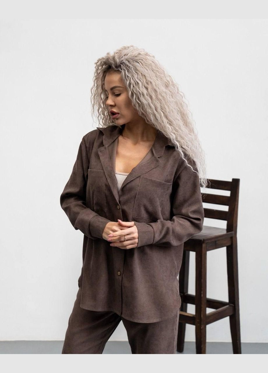 Костюм женский - на пуговицах, с высокой посадкой JUGO Manaka № 110410 (330752580)