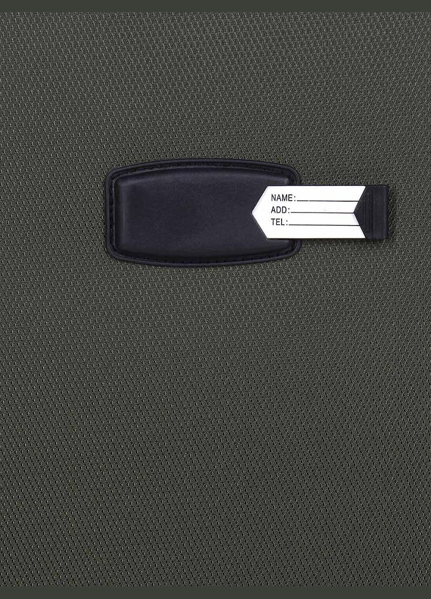 Чемодан маленький S тканевый 22204 58×36×22см 35+9см Хаки Snowball (297642922)