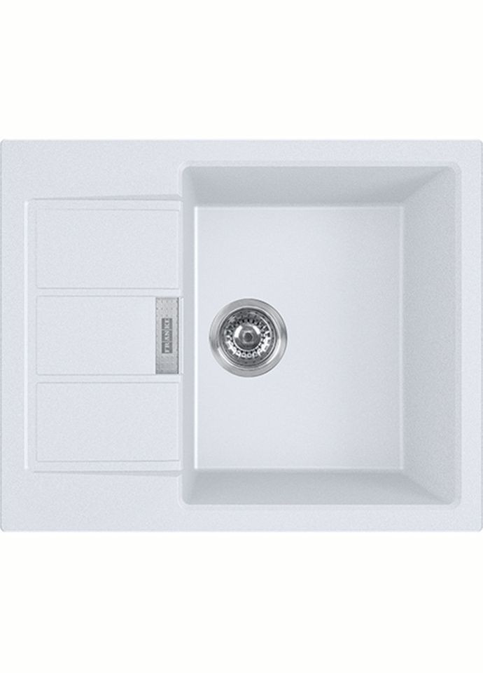 Кухонная мойка Sirius 2 S2D 611-62 (143.0627.382) тектонайт белая FRANKE (332960273)