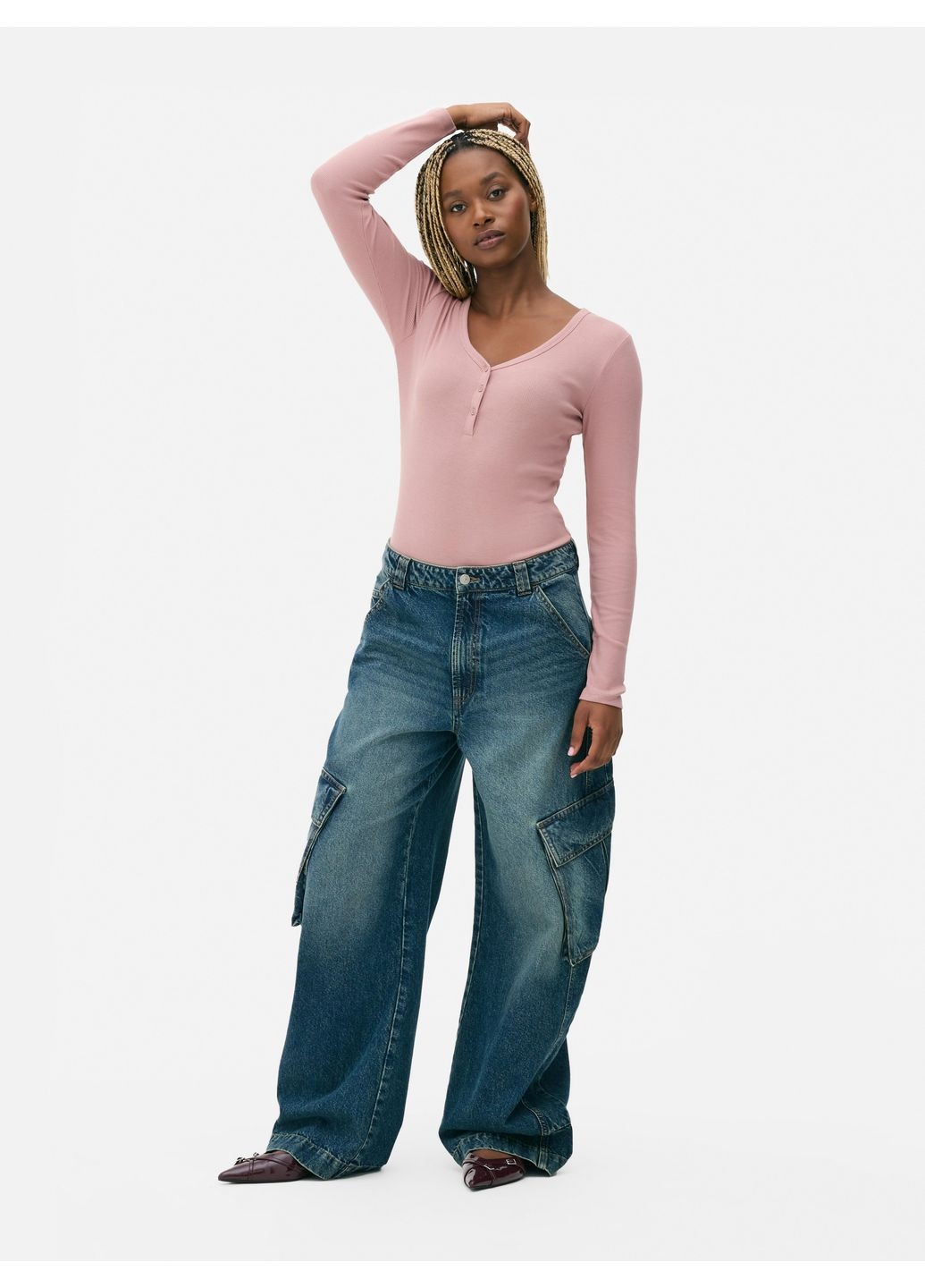 Боди,бледно-розовый, Primark (353309340)