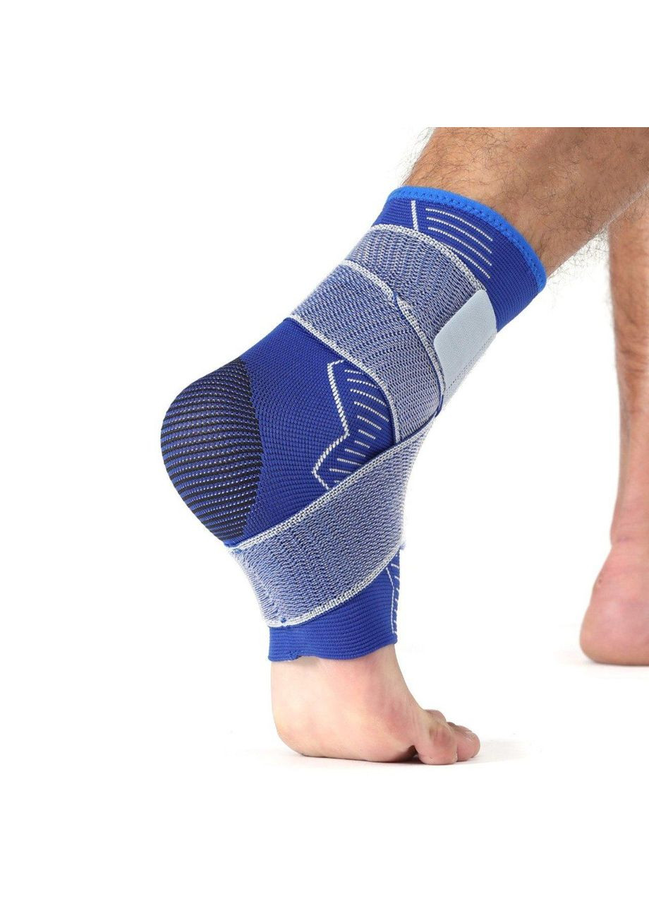 Бандаж голеностопа с бинтом синий размер ST-7025-S-M () SNS (316141530)