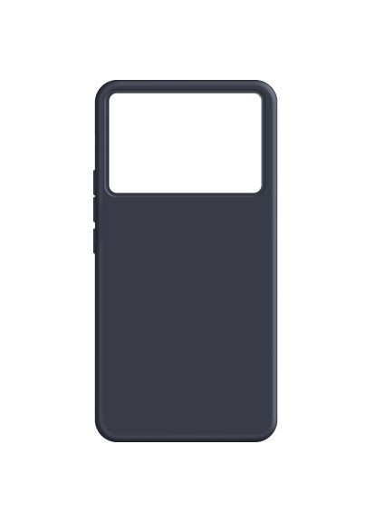 Чехол для мобильного телефона Xiaomi Poco X6 Silicone Black (MCLXPX6PBK) MAKE xiaomi poco x6 pro silicone black (278789000)