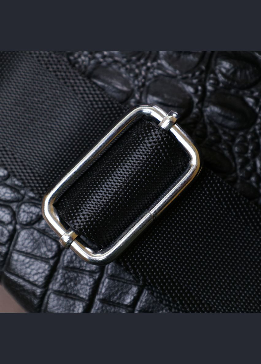 Сумка слинг мужская через плечо черная размер 17х29х3,5 см 20489 Vintage (362417977)