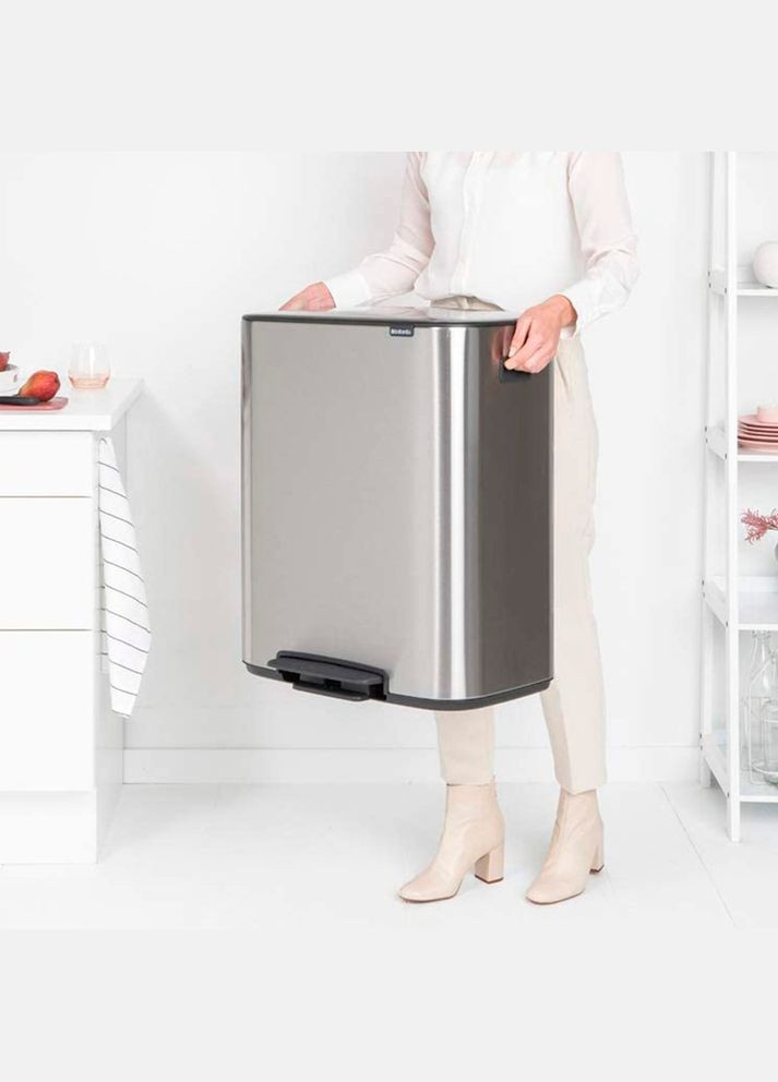 Мусорное ведро Bo Pedal Bin 60 л 211324 Brabantia (317303422)