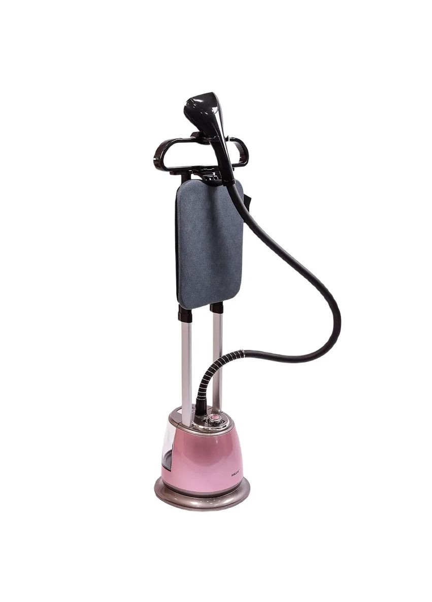 Відпарювач для підлоги вертикальний 2000 Вт для одягу з парою рожевий відпарювач для прасування ProDobro (364192344)