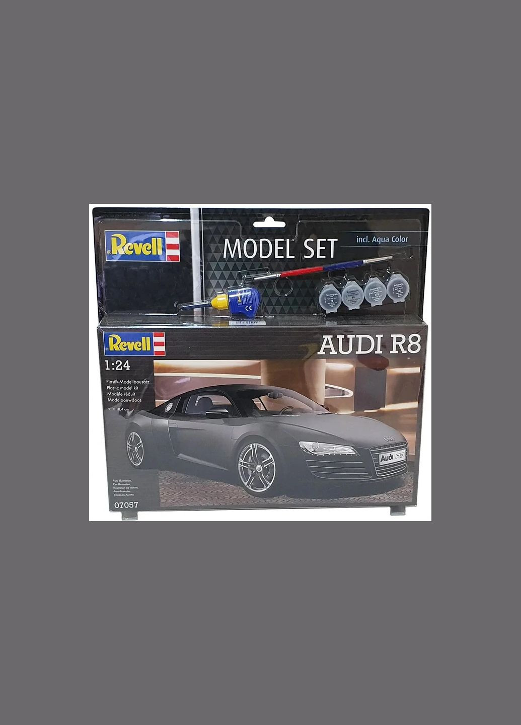 Збірна модель Набір автомобіль Audi R8 рівень 4 масштаб 1:24 (RVL-67057) Revell _67057 (315402981)