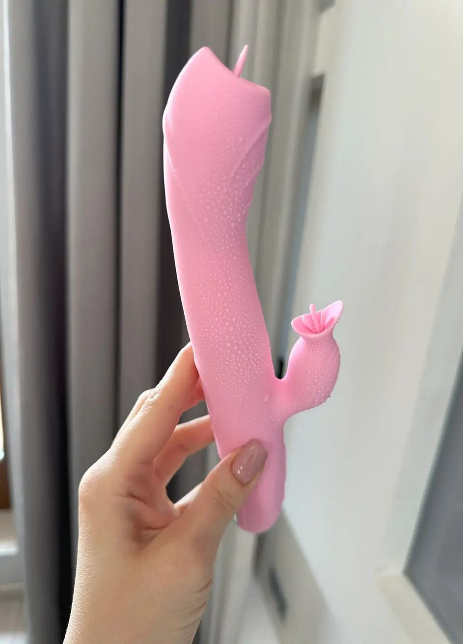 Вібратор преміум якості з підігрівом No Brand (316630619)