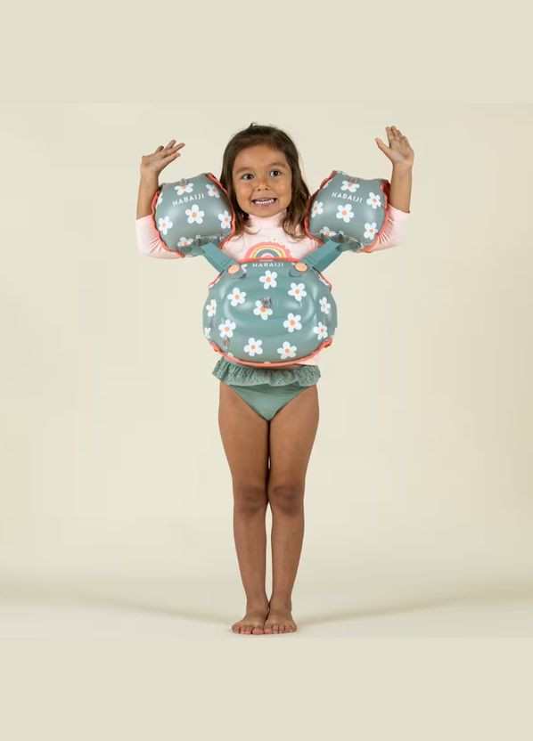 Дитячий Пояс з Нарукавниками для Води Tiswim Savanna (від 2 до 6 років 15 - 30кг) Nabaiji (336550065)