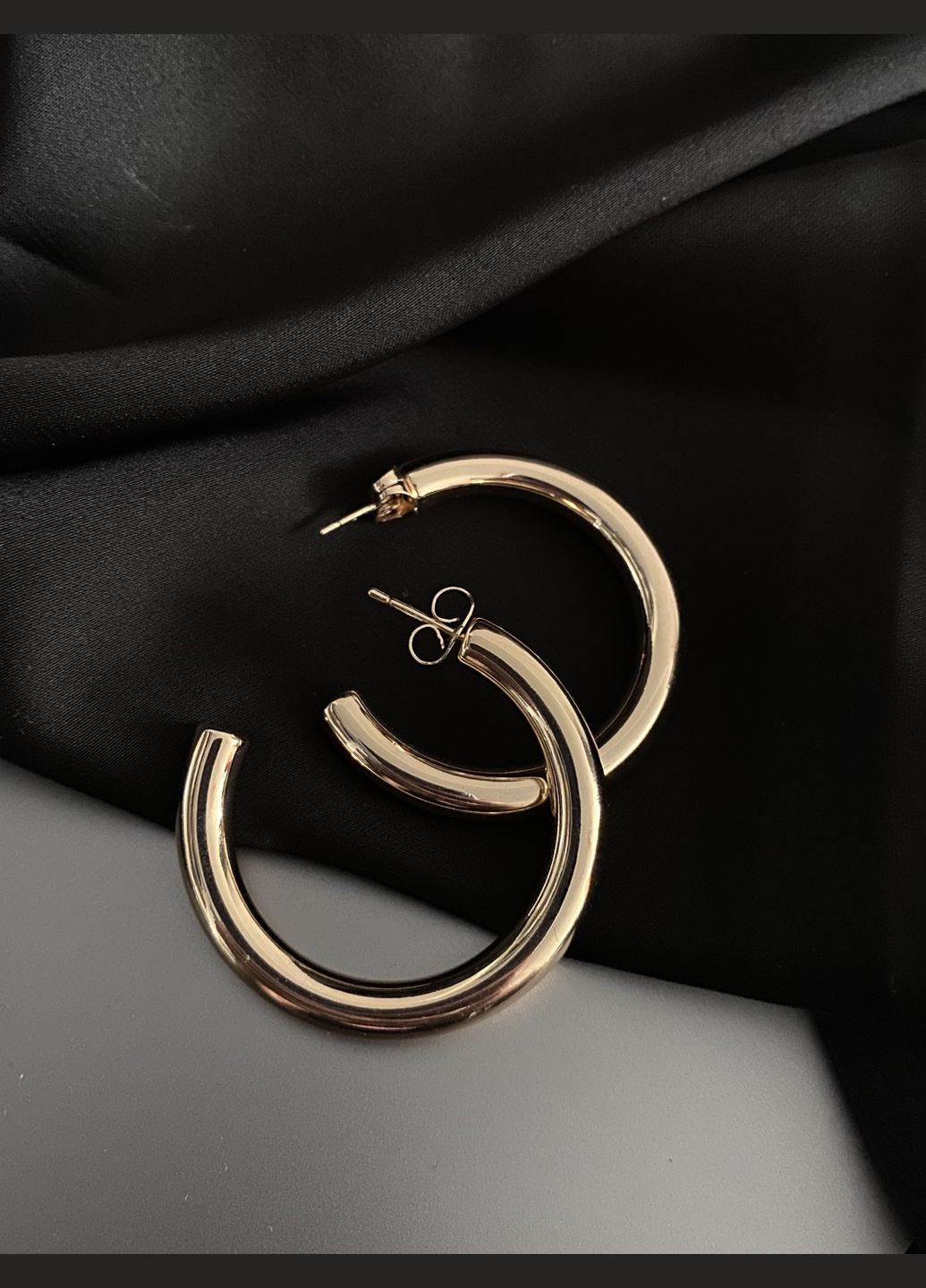 Кольца застежка-пусет золотого цвета 33840 Fashion (346475754)