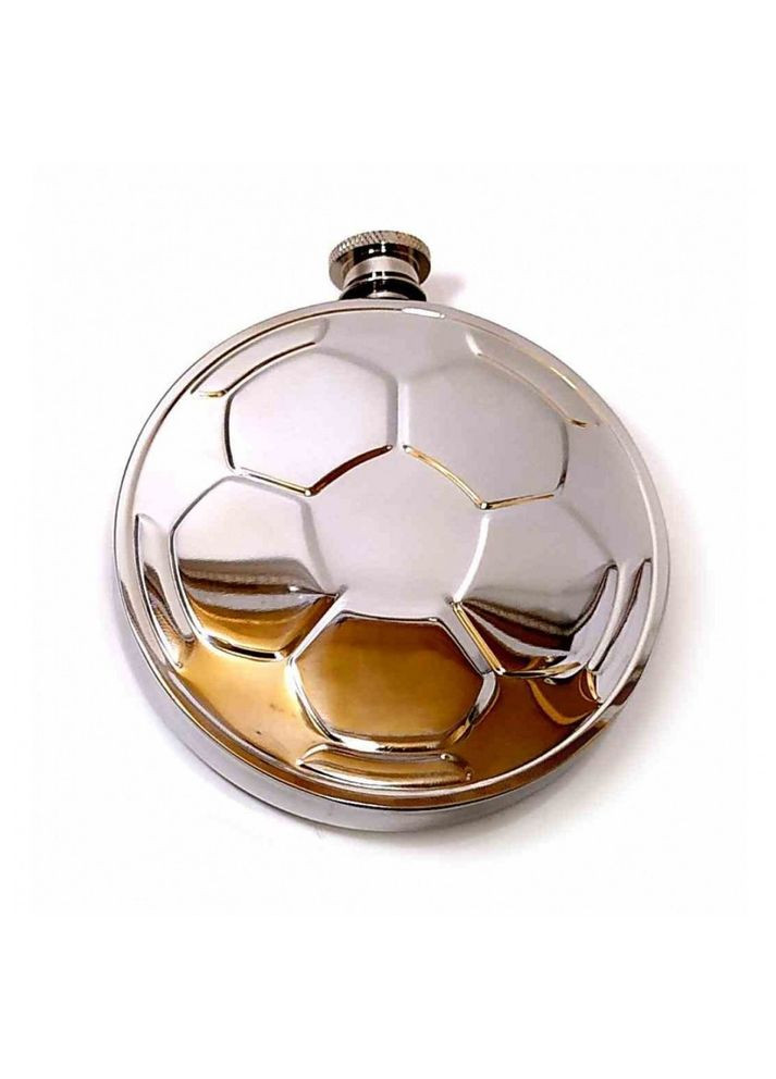 Фляга Футбол 150 мл Серебристая DN32841 Long Ice (317351592)