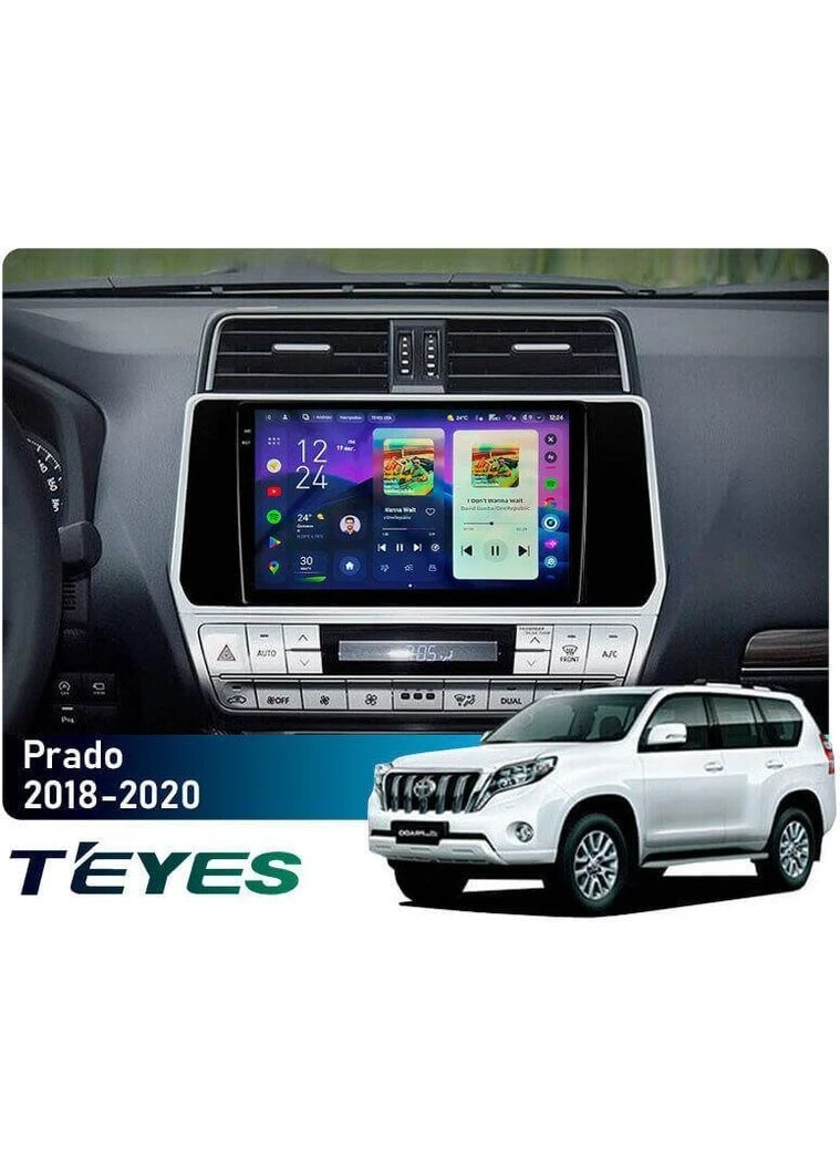 Штатна магнітола CC4 Pro 2K 12+256 Gb Toyota Land Cruiser Prado 150 2018-2020 10" Teyes (378909333)