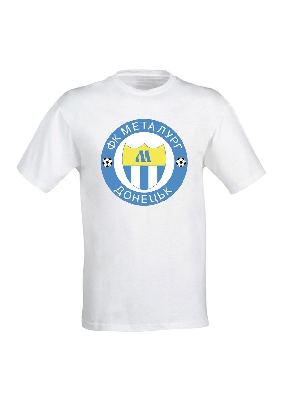 Мужская с принтом футбольного клуба "ФК Металург" Кавун футболка (316345923)