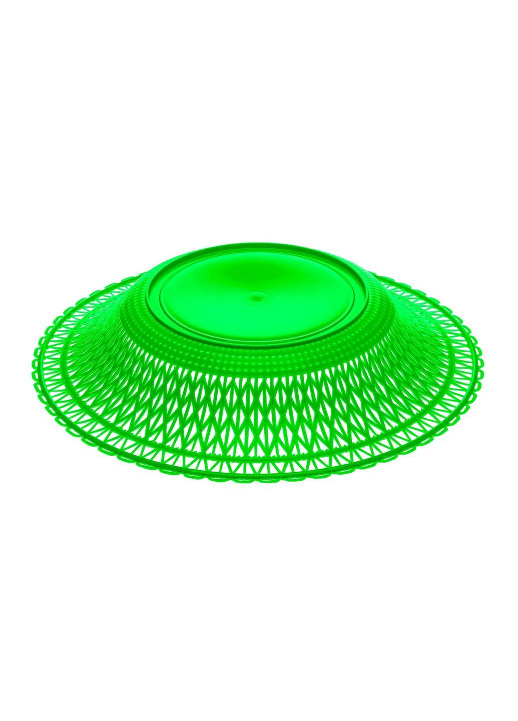 Фруктівниця пластикова кругла тарілка підставка для фруктів Ø 28 см Господар (371784420)