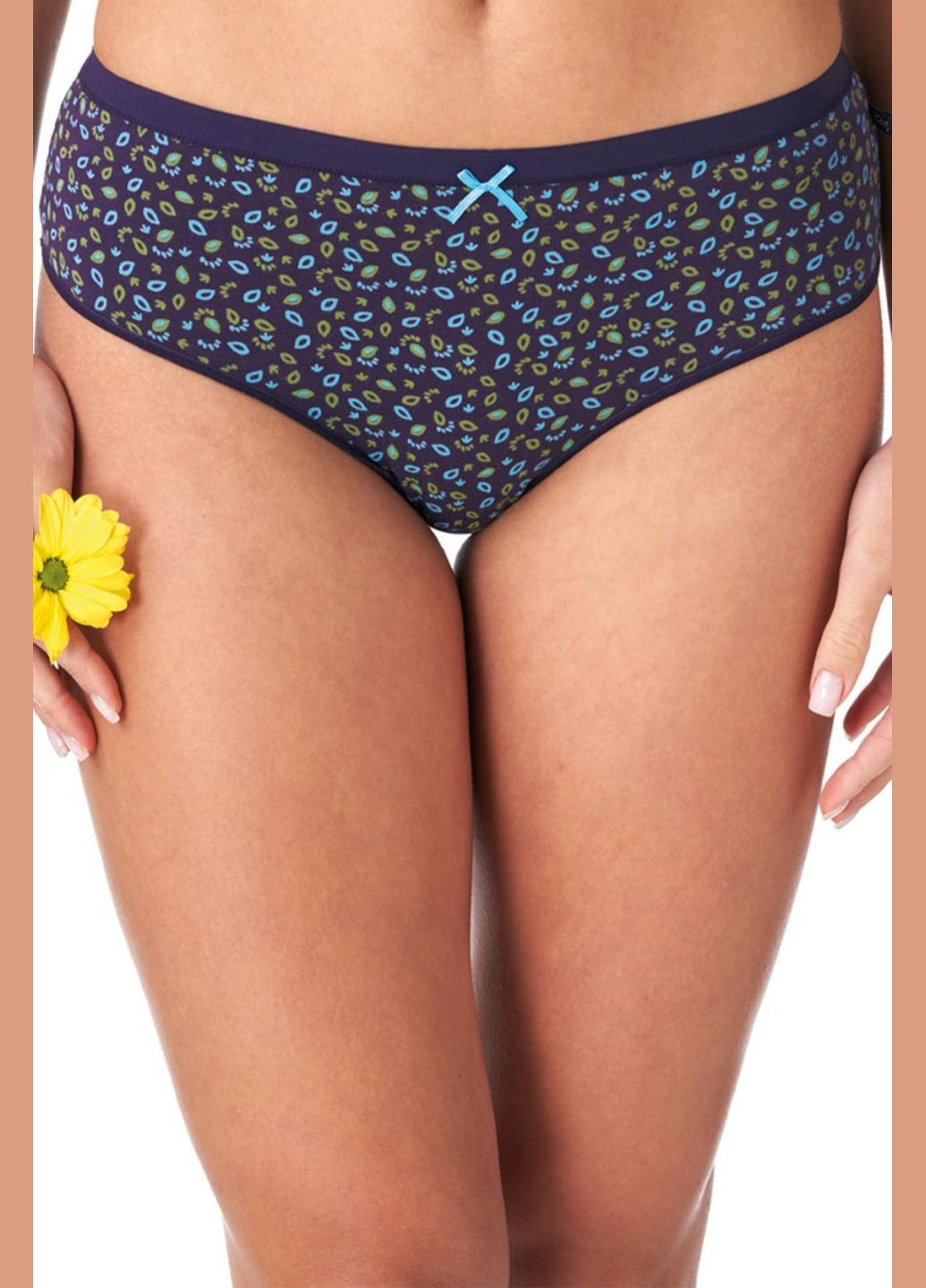 Бавовняні трусики сліп Key LPC 726 B23 blue (331632967)