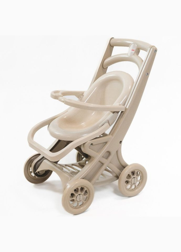 Коляска для кукол с шезлонгом 0122/02eco, Бежевый No Brand (315341833)