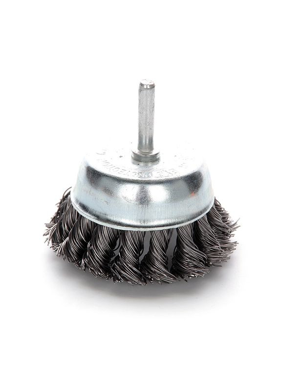 Щітка чаша сталеві витки 65мм (дриль) ( ) Apro (361150223)