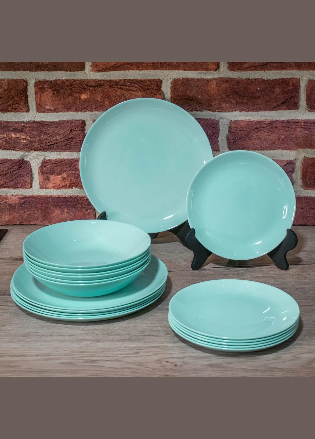 Сервіз DIWALI LIGHT TURQUOISE 18 предметів Luminarc (317343218)