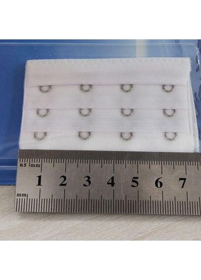 Удлинитель для бюстгальтера на 4 крючка, белый Plus-plus (352746908)