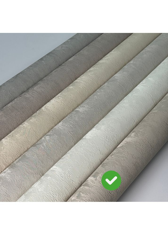 Шпалери метрові 162-24 темно-бежеві вінілові на флізеліновій основі 1,06×10,05 м Wall Color (372843459)